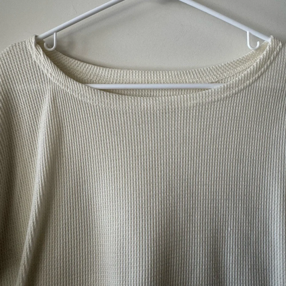 SHEIN Waffle Knit Tee